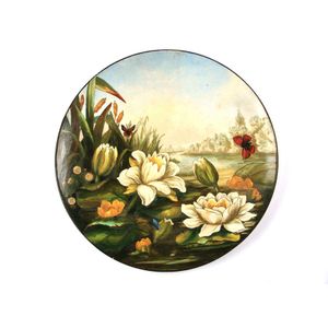 Royal Doulton wall charger butterflies & pond Lillies. Hand…