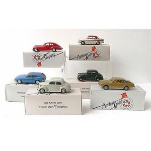 Six Pathfinder models, including 2 x Lanchester Ld 10 1951 PFM…