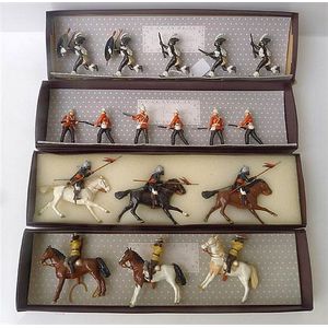 Four sets of Imperial Productions collectors figures, including…