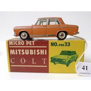 Taiseiya Toy Company Micro Pet vehicles, Japan 1960s - price guide