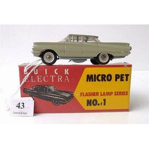 Taiseiya Toy Company Micro Pet vehicles, Japan 1960s - price guide 