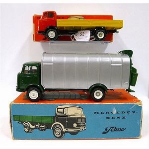 Two Tekno (Denmark) models, including 910 LP 322 Mercedes Benz;…