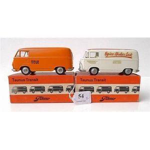 Two Tekno (Denmark) Taunus Transit 415 models, including Tele;…