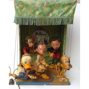 Pelham puppet electronic theatre, including Mickey Mouse,…
