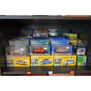 Collection of 55+ diecast Vanguard Precision replica models (M…