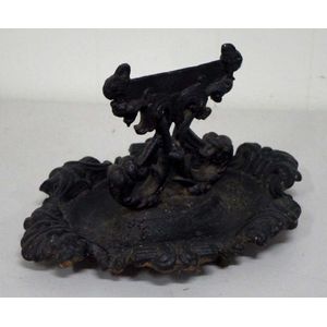 Antique Vintage cast iron Sphinx boot scrapper