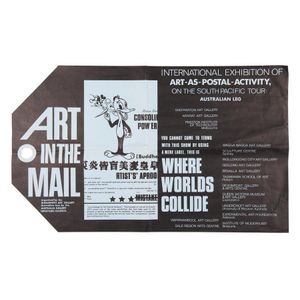 Art in the Mail Poster c.1970-80, poster (2), 46 x 76 cm (each).…