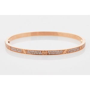 CARTIER LOVE small 18ct rose-gold bracelet