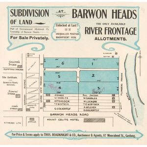 Bellarine Peninsula Real Estate Posters: 1918 'Merlin Hill…