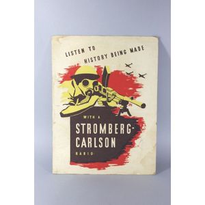 Listen to history being made with a Stromberg Carlson Radio…
