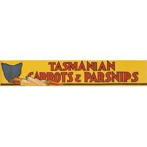 Advertising Poster: c. 1930 'Tasmanian Carrots & Parsnips',…