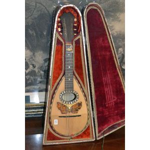 Quality mother of pearl and tortoise shell inlaid Luigi Poppi…