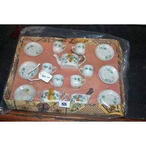 China child's six person complete tea set in original box with…
