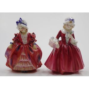 Royal Doulton Lady Figurines by Harradine - Lavinia & Claribel - Royal ...