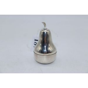Original Tiffany and Co. pill box, sterling silver, pear shaped…