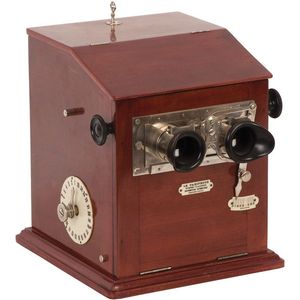 Le Taxiphote, table top stereoscope, French circa 1910.…