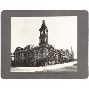 1901 Federation photographs of the Royal Visit. Double sided on…