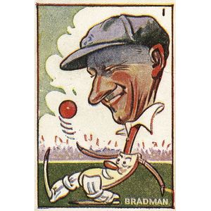 1938 Sweetacres 'Cricket Caricatures', complete set (24), noted…