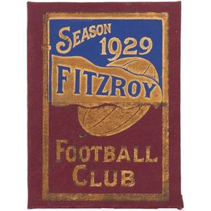 ticket 1929 fitzroy fixture season list member hole enlarge