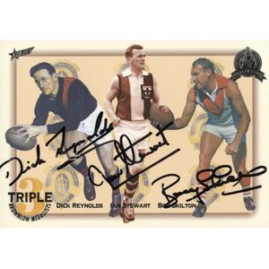 1996 Select 'Hall of Fame' Platinum Special 'Triple Brownlow…
