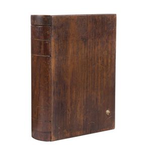 An Australian timber book box, blackwood and cedar, Tasmanian…
