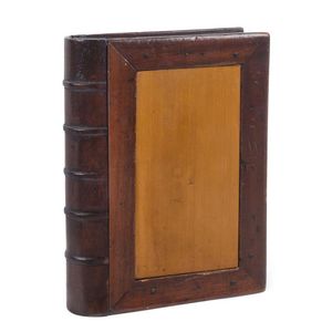 An Australian timber book box, cedar, huon pine and ash on pine…