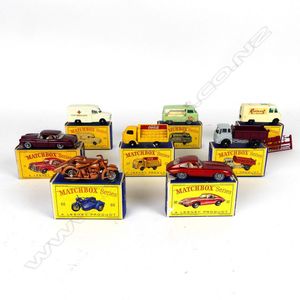 Boxed Lesney 'Matchbox' Series Model Vehicles (8 models) - Motor ...