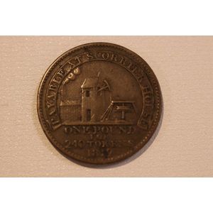 Cornish Penny, One Pound for 240 Tokens, 1812 - Payable at…