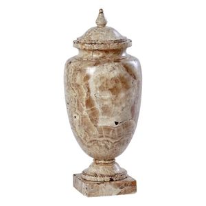 An Italian marble urn and cover, late 18th/early 19th century,…