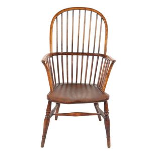 mangan windsor back arm chair