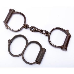 Convict Handcuffs And Manacles, Australian Colonial, Port Arthur 