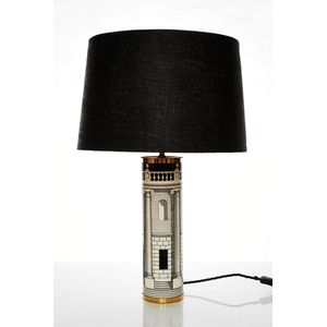Piero Fornasetti (Italian, 1913-1988) 'Architettura' table lamp,…