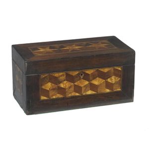 An Australian specimen wood inlaid huon pine and rosewood…
