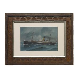 G. Edwards, Adelaide, oil on card, signed and titled lower…