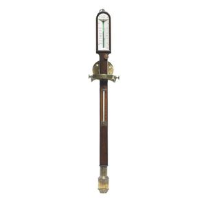 A Rosewood stick barometer signed G. Cetta, Sydney, circa 1840,…