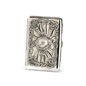 An Edwardian silver card case, Goldsmith & Silversmith Company…