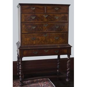 Antique chest on stand chest of drawers - price guide and values