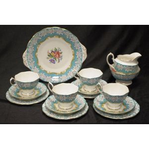 Royal Albert Ltd. (England) teasets - price guide and values