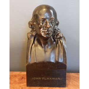 Bronze bust of John Flaxman 1830 John Flaxman RA, 1755-1826, a…