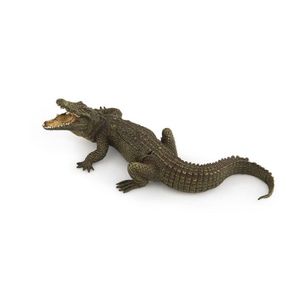 A Franz Bergmann Austraian cold painted bronze crocodile with…