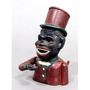 JollyBoy Cast Iron Money Bank アンティーク　貯金箱 JollyBoy Cast Iron Money Bank アンティーク 貯金箱