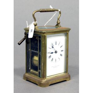 French Gilt Brass Carriage Clock for Henry Birks & Sons - Clocks ...