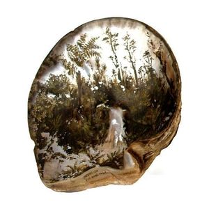 A New Zealand colonial painted shell, attributed to John…