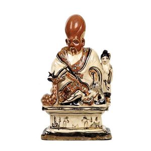 A Cizhou figure of Shou Lao, Late Ming Dynasty, 17th century,&hellip;
