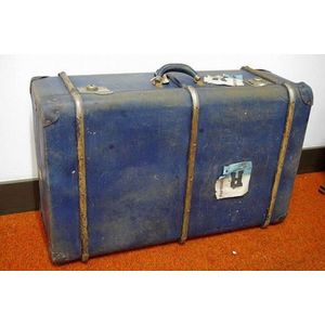 Large vintage travel case