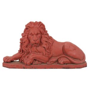 Cast iron doorstop, late 19th century, seated lion after Sir…
