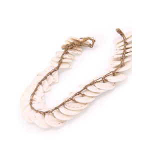 A Solomon Islands shell money necklace. Made from Conus shells.…