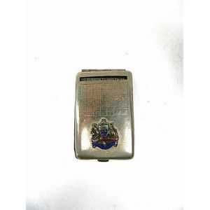 Silver plated Kalamatch Perpetual calendar book match case…