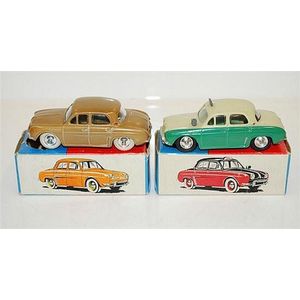 2 CIJ models, including 356T Dauphine taxi, two tone; and 356S…