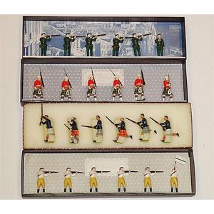 4 sets of Imperial Productions collectors figures, including no.…